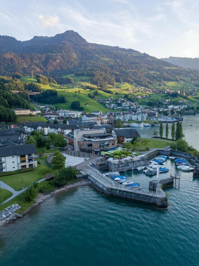 Marina Walensee Hotel Unterterzen 외부 사진