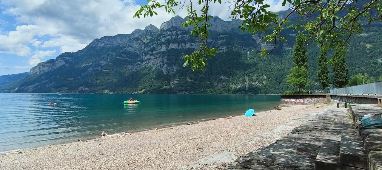 Marina Walensee Hotel Unterterzen 외부 사진